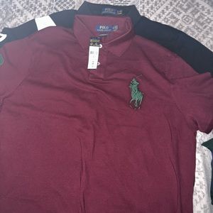 Polo Ralph Lauren shirts.